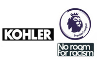 Premier League Badge &No Rooms For Racism&KOHLER